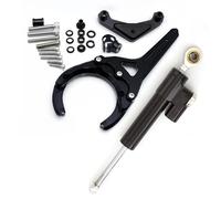 Support Fixation Barre Stabilisatrice D'amortisseur De Direction avec Kit Support Montage pour Suzuki GSX-S1000G GSX-S1000F GSXS 1000 G F 2016-2022 D'amortisseur(Couleur 10)