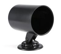 Support Fixation Manomètre, Keenso Support de Jauge de Tableau de Bord Porte-Gobelet Universel pour les Véhicules en Plastique 2 Pouces 52 mm Simple Trou Noir