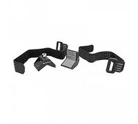 Support Fixation Porte BIDON-Mini Pompe Noir sur Bande Auto-AGRIPPANTE pour Velo Musculaire ET VAE