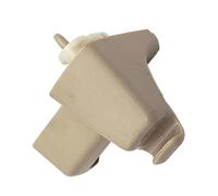 Support Fixation pour Pare-Soleil Avant Gauche/Droite pour Range pour Rover L322 2003-2012 EGP000040, EGP000050 Pare-Soleil Intérieur Visières(Left Beige)
