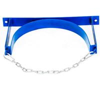 Support fixe for bouteilles de gaz bleu avec chaîne, for intérieur et extérieur, for la maison, l'école et les laboratoires