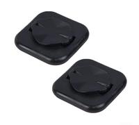 Support fixe pour téléphone de vélo - Stabilité améliorée - Antidérapant - En plastique léger - Noir - Compatible avec Garmin Edge Series, Bryton, Android et iOS (pour GARMIN)