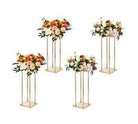 Support Fleur Mariage - VEVOR - 4PCS Support de Fleurs de Mariage Centre de Table Mariage en Métal 60 cm