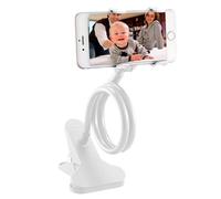 Support flexible à bras articulé pour téléphone, support universel avec base de serrage renforcée par boulon, rotation à 360 pour une