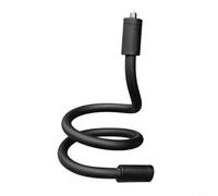 Support flexible en col de cygne pour caméra de surveillance, vis de 1/4", installation sans outil, métal ABS robuste, angle réglable pour l'intérieur et l'extérieur, pour DJI et pour
