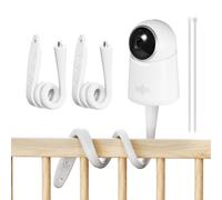 Support Flexible en Torsion avec raccord fileté Standard 1/4"-20,Compatible avec Les Caméra Ring/Eufy/Arlo/Wyze,Compatible avec Les Caméra Ring Stick Up Cam,EufyCam 2/2C/2 Pro/2C Pro,Arlo Pro 4/3/2