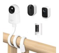 Support Flexible en Torsion avec raccord fileté Standard 1/4"-20,Compatible avec Les Caméra Ring/Eufy/Arlo/Wyze,Compatible avec Les Caméra Ring Stick Up Cam,EufyCam 2/2C/2 Pro/2C Pro,Arlo Pro 4/3/2