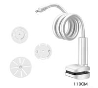 Support flexible pour appareil photo bébé réglable à 360° avec ABS + construction en métal, compatible avec HelloBaby Infant Optics 8/8Pro Anmeate, Nanit Pro, Eufy Owlet VAVA (1,1 m)