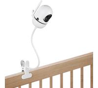 Support flexible pour moniteur bébé compatible avec HelloBaby HB6550/HB6560/HB6240/HB6148/HB6339/HB66/HB65/HB40, ANMEATE 549/SM935E, support de caméra pour bébé sans outils ni dommages muraux