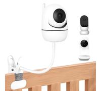 Support flexible pour moniteur bébé : compatible avec HelloBaby/VTech/Owlet Baby Monitor, support de caméra pour bébé sans outil ni dommage mural
