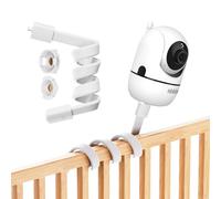 Support flexible pour moniteur de bébé compatible avec HelloBaby HB6550/HB6550 Pro/HB65/HB66/HB248/HB40/HB6339/HB6081 et caméras avec filetage 1/4 - Col de cygne flexible 40 cm