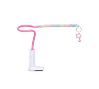 Support flexible pour oiseaux - Perchoir d'entraînement portable - Plate-forme intelligente - Jouet pour perruches - Inséparables - Jouet d'enrichissement pour perruche