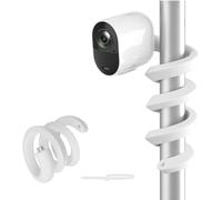 Support Flexible Universel Compatible Avec L'eufycam 1/2/2c/2c Pro/3/3c/E/S3 Pro, Arlo Pro 4/Pro 3/Pro 2/Ultra/Ultra 2/Essential 2(Xl), Reolink Argus 2, (Blanc, 1pcs)