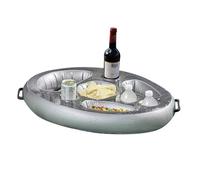 Support flottant d'été pour boissons - Glacière à eau - Plateau flottant pour fête