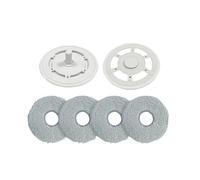 Support For Lingette De Nettoyage, Module De Lavage Compatible Avec Les Aspirateurs Robots Ecovacs X2/X2E/X2 Pro, Accessoire Avec Direction Flexible(Bracket and Mop cloth 6pcs)