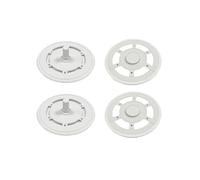 Support For Lingette De Nettoyage, Module De Lavage Compatible Avec Les Aspirateurs Robots Ecovacs X2/X2E/X2 Pro, Accessoire Avec Direction Flexible(Bracket 4pcs)
