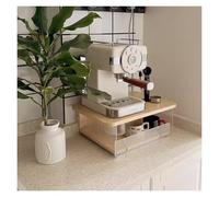 Support for Tasses/cafetière, Organiseur de dosettes de café for comptoir, Organiseur de tiroir for dosettes K-Cup sous la cafetière, Organiseur for Station de café(L-57CM/22.4in)