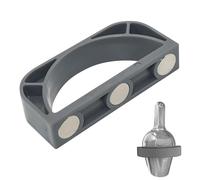 Support fou - Porte de SCOOP de la machine | Porte-palette de cuisine fabricant de glace pour outils de réfrigérateur | Organisateur mural pour congélateur, bar et