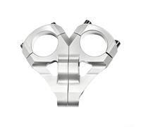 Support Fourche Double Épaule Stable pour VTT | Construction creuse légère, améliore la maniabilité, idéal , design aérodynamique, performance accrue(silvery)