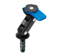 Quad Lock Support pour Smartphone pour Tige de Fourche de Moto pour Les téléphones iPhone et Samsung Galaxy, Noir,Bleu