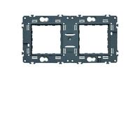 Support gallery double horizontal et vertical entraxe 71 - HAGER WXA464