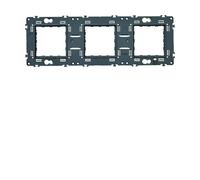 Support gallery triple horizontal et vertical entraxe 71 - HAGER WXA465