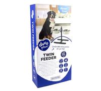 Support gamelle avec pieds en H + gamelle Duvoplus Noir 2XL / 4730 ml / 61x29x52,5 cm