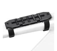 Support Gel Énergétique pour Vélos - Support Vélo Route et VTT | léger et Stable Anti-Chute avec Boucles élastiques et Anneaux dentelés | Stockage de Barres énergétiques - Riding Camping