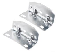 Support Glissière Tambour Sèche-Linge WP37001036 Acier Compatible pour kenmore pour amana pour roper Pièce Rechange 510145 1003323(2PCS)