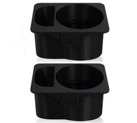 Support Gobelet Voiture pour GMC pour Yukon pour Sierra C1500 C2500 | C3500 K1500 K2500 K3500 1995-1999 Insérez Le Porte-gobelet Dans La Console Centrale(2PCS)