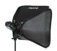 Support Godox Speedlite Bowens + Boîte à Lumière 60 x 60