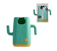 Support Gourde Compote Bébé Anti-Fuite - Porte Gourde 2 en 1 pour Poches & Jus, Poignées Ergonomiques, Aide Bébé à Manger Seul Sans Dégâts - Didobaby