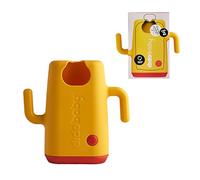 Support Gourde Compote Bébé Anti-Fuite - Porte Gourde 2 en 1 pour Poches & Jus, Poignées Ergonomiques, Aide Bébé à Manger Seul Sans Dégâts - Didobaby
