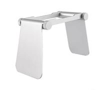 Support goutte à café pliable en acier inoxydable pour filtre à café réglable en hauteur accessoire de brassage manuel pour voyage, camping, maison, argent, 11 x 8 x 9,5 cm, 1 lot (A)