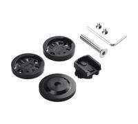 Support GPS de vélo en plastique et aluminium pour Garmin Edge | Bryton Cat Eye iGPSPORT Blackbird Adaptateur de montage pour ordinateur 28,6 mm Fourche Bleu
