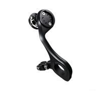 Support GPS en plastique et acier pour vélo de route VTT (support | Montage stable, matériau haute résistance, prêt pour route cahoteuse, convient pour les ordinateurs Garmin, finition noire