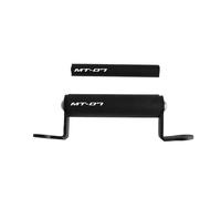 Support GPS Étanche Support De GPS pour Moto avec Support De Téléphone Et Fixation pour Barre Transversale pour Yamaha Tracer 7/700 GT MT-07 Kit Montage GPS(Noir 1,12MM et 22MM)