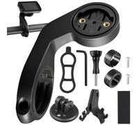 Support GPS Guidon de Velo Compatible avec Garmin Edge 530 540 520 510 500 200 130 20 25 800 810 820 830 810 1000 1040 1030 Plus iGPSPORT GPS Support Compteur Velo Guidon avec Support D'éclairage