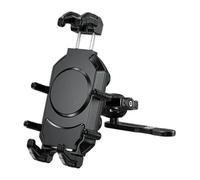 Support GPS Moto pour 5,4-7,2" GPS Navigation Support Moto Téléphone avec Vibration Sécurité Guidon Portable(Pump Brake)