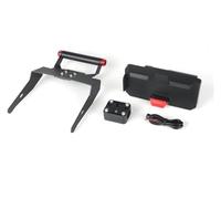 Support GPS Moto pour ADV350 2021 2022 2023 Support De Téléphone pour Barre Avant Moto GPS Navigation(Black 2)