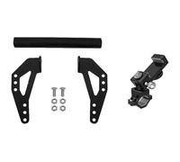 Support GPS Moto pour Suzuki pour V Strom pour DL 1000 2014-2019 Support De Navigation pour Moto Téléphone Portable GPS(Black C 1set)