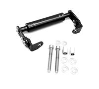 Support GPS Moto pour Universel Petite Cylindrée Tout-Terrain 22mm Moto Téléphone GPS Support De Navigation Montage Barre D'extension(Noir)