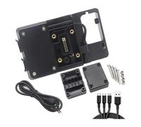 Support GPS Moto pour WPHLYZ pour XT1200Z pour Super Tenere 2017-2020 Moto Accessoires Mobile USB Navigation Support GPS Smartphone(Un)