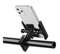 Support GPS moto Support Guidon Pour Téléphone Portable Et GPS Pour Rebel 125 Pour 300 Pour 500 Pour 1100 Pour CMX Pour Rebel 300 Pour Rebel 500 Support téléphone(BlackA)