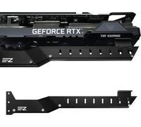 Support GPU pour carte graphique Bracket anti-courbure pour cartes vidéo,compatible avec RX6700,RTX3090(Vérifié)-Noir