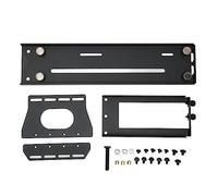 Support GPU, Support GPU Vertical PCI E 3.0 X16 pour Carte Graphique VGA avec Joli éclairage, Support Réglable pour Boîtier PC ATX (26 * 6,2 * 12,8 cm)