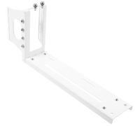 Support Grand Format Pci-e Châssis, pour Carte Graphique Vertical | Tôle Galvanisée Blanche, Montage Vertical, Structure Rationnelle, pour Boîtier Cinq Slots Pcie