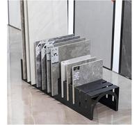 Support Grand Présentoir For Carrelage,Présentoir À Insertion,Support Vertical For Échantillons De Pierre Et De Carrelage,Présentoir De Carrelage De Sol Pour Céramique Plaque Bois 100x28x20cm