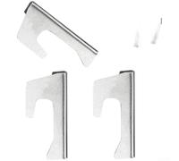 Support Grille BBQ Acier 5cm Pour Weber 57cm Support Grille BBQ | Acier inoxydable pour durable, écart 5cm optimal, compatible pour weber 57cm, installation pour facile, résistance (3pcs)