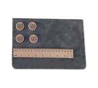 Support Grille Tricot, Crochet Magnétique, Support de Tableau de Motif au Crochet, Support Magnétique pour Tableau de Tricot Au Crochet, Organisateurs Magnétiques de Patrons de Crochet(Gris)